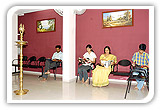 Patient wait area