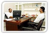 Treatment discussion room